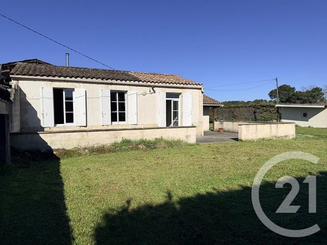 maison à vendre - 4 pièces - 80.0 m2 - ST GERMAIN D ESTEUIL - 33 - AQUITAINE - Century 21 Agence Grand Cru