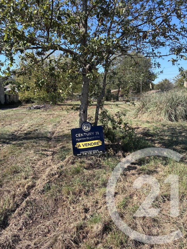 terrain à vendre - 2880.0 m2 - ST VIVIEN DE MEDOC - 33 - AQUITAINE - Century 21 Agence Grand Cru